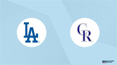 Dodgers vs. Rockies Prediction: Expert Picks, Odds, Stats & Best .